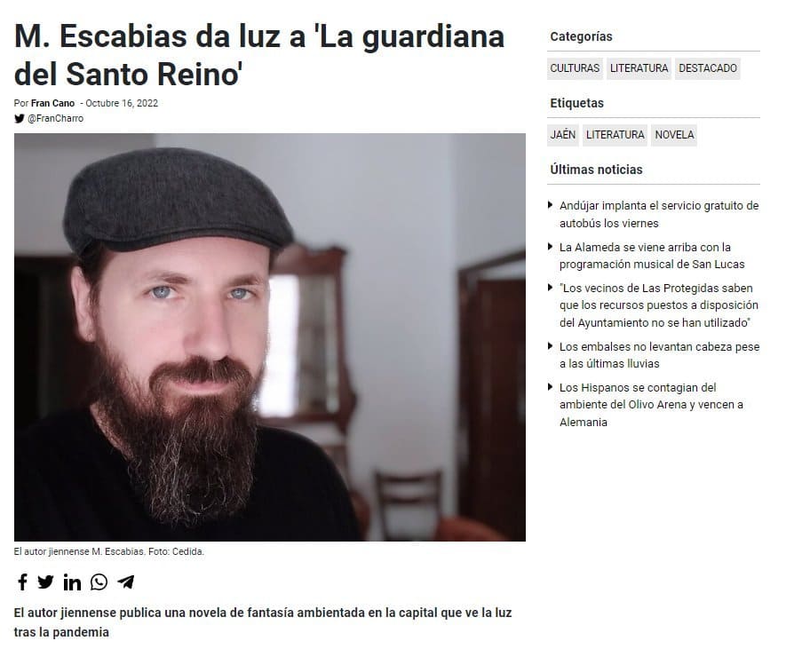 Entrevista M. Escabias Lacontradejáen